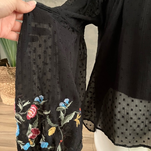 Zara embroidered top - Picture 4 of 4